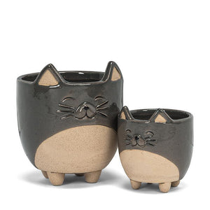 Cat on Legs Pot