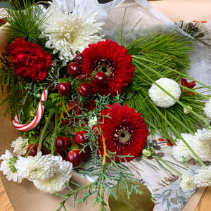 Candy Cane Christmas Bouquet